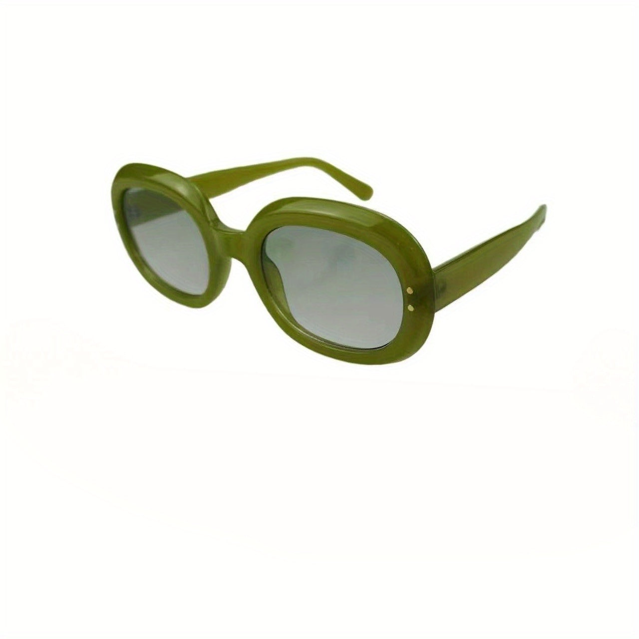Men's Square Frame Sunglasses UV Protection Plus Zipper Case