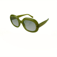 Men's Square Frame Sunglasses UV Protection Plus Zipper Case