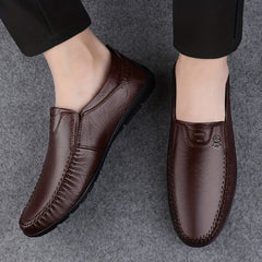 Men's Moc Toe Loafer Shoes Non Slip