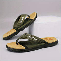Men's Arch Support Flip Flops Lightweight Non-slip Thong Sandals
