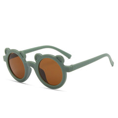 Girls Bear Frame Sunglasses for Party Outdoor Travel