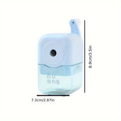Pastel Macaron Hand Crank Pencil Sharpener Compact School Art Supplies