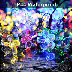 Gorgeous Flower Solar Fairy Lights 72 2Ft 200LED