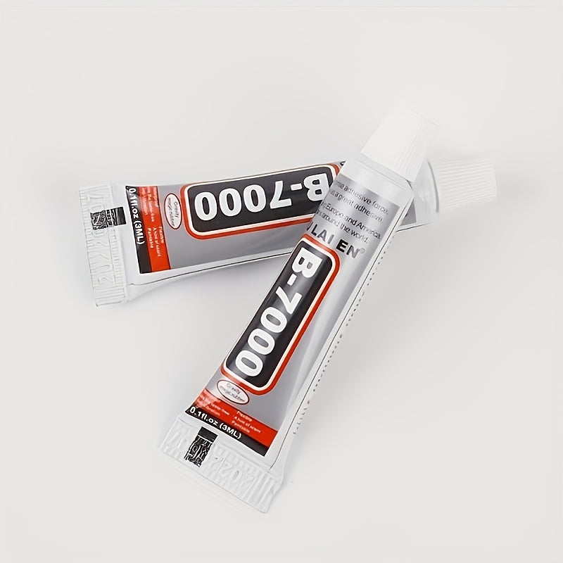 5pcs 3ml Clear Adhesive Glue for Crafts, Jewelry, Beads - Strong & Versatile