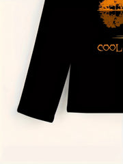Halloween Witch Pattern Men's Long Sleeve Tee