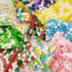 Mini Fluffy Soft Pom Poms Pompoms Ball Wedding Christmas Decor