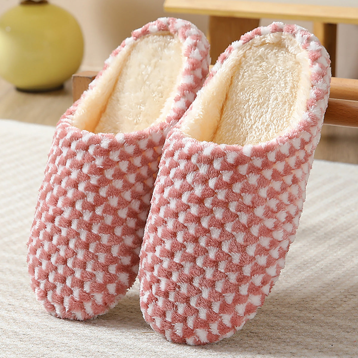 Soft Women's Fluffy Home Slippers