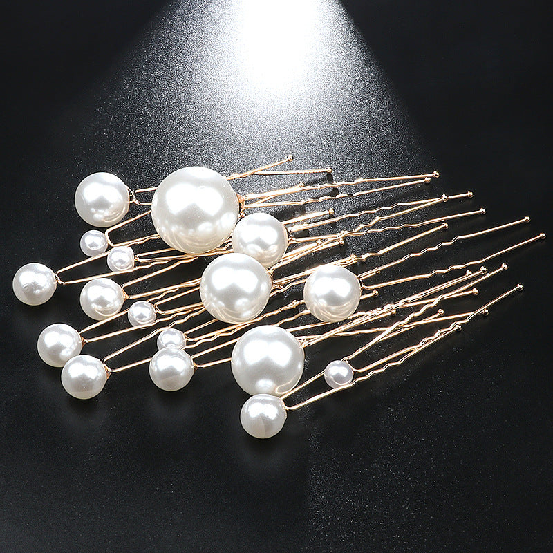 Faux Pearl Hair Pins For Women Bride Bridal Hair Accessories