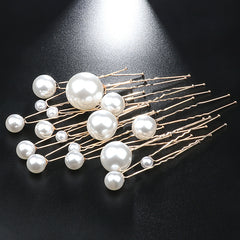 Faux Pearl Hair Pins For Women Bride Bridal Hair Accessories