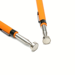 Multipurpose Magnetic Pen 8lb Orange Handle Stainless Steel Gadget Tool