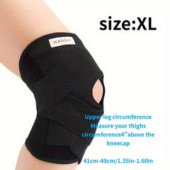 Breathable Latex Knee Pad Ligament Injury Protection Meniscus Strap