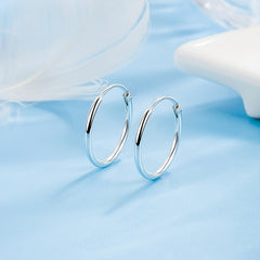 3pcs Kids Silver Earrings Set, Anti-Allergy, Ideal Holiday Gift