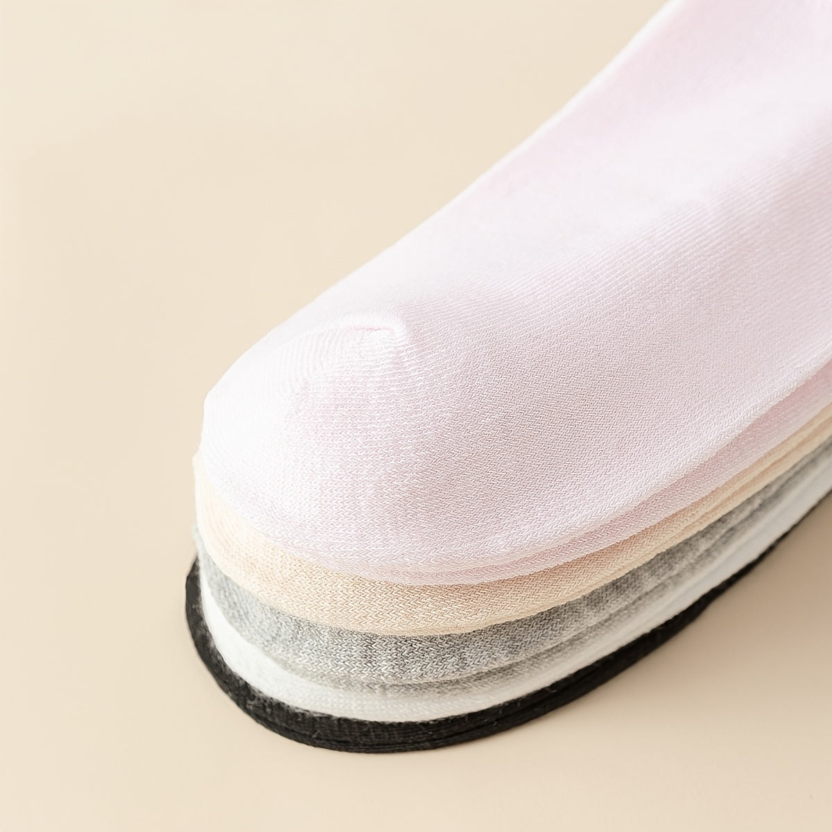 5 Pairs Soft & Lightweight Low Cut Socks Women's Stockings