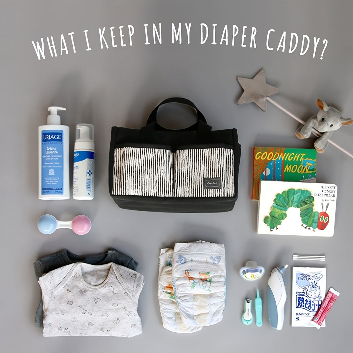 Large Capacity Baby Diaper Caddy Organizer Handbag