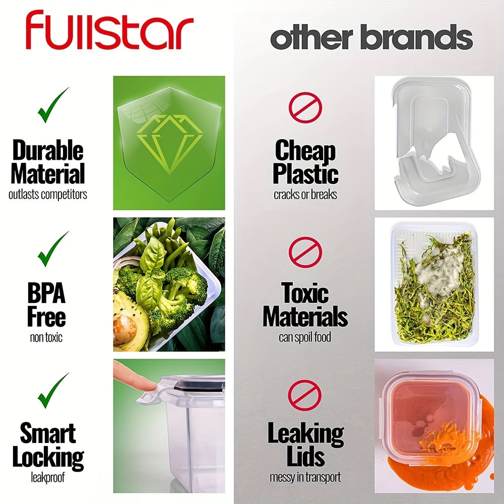 20pcs Plastic Refrigerator Storage Box Labels Fresh Keeping Box