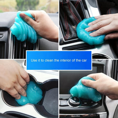 Car Cleaning Gel 4pcs Set Car Detailing Tools Car Interior Cleaner