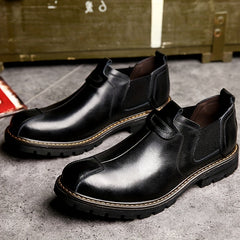 Men's Chelsea Boots Outdoor Slip On Shoes
