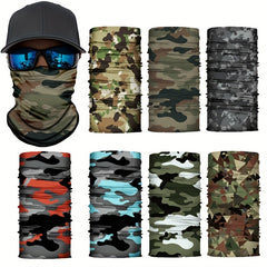 Camouflage Cycling Face Mask Military Scarf Neck Gaiter Balaclava