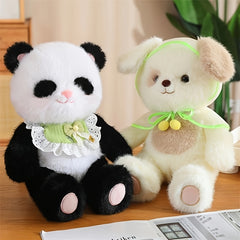 Sheep Stuffed Animal Panda Plush Toy Puppy Plushie for Kids