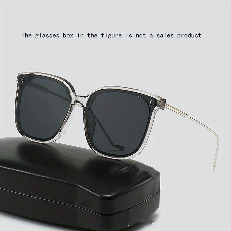 Men's Polarized Sunglasses UV Protection Large Frame Metal Unisex Couple