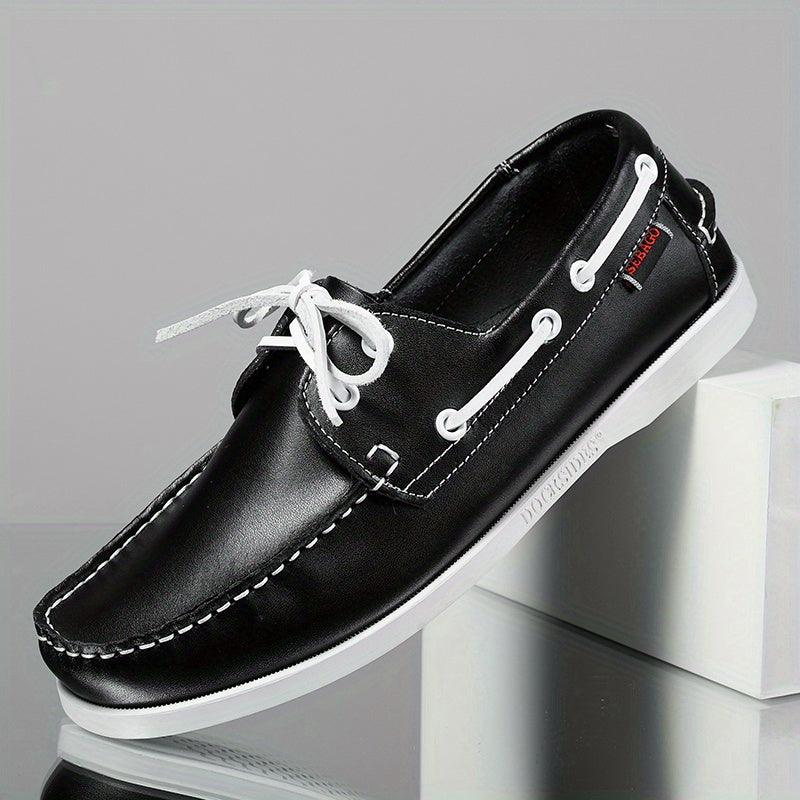 Men's Comfy Slip On Loafer Shoes Casual Anti skid Boat Shoes