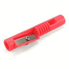 Colorful Handheld Pencil Sharpener with Extender & Whistle
