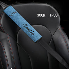 Car Seat Belt Shoulder Protector Embroidered Cover - Universal