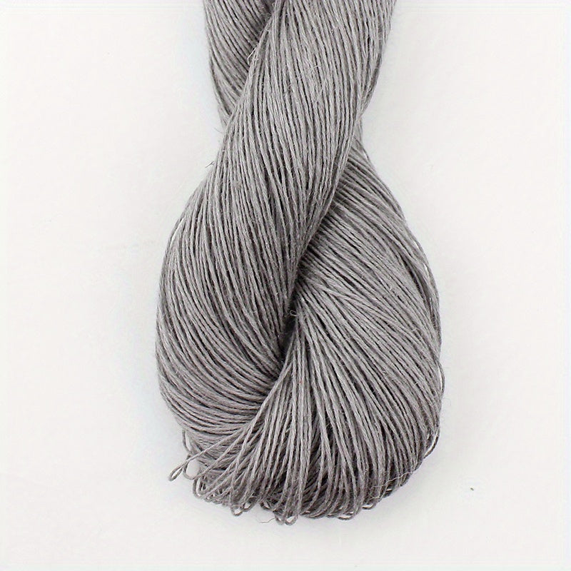 Natural Linen Lace Weight Yarn for Summer Garments