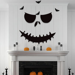 Halloween Decorations Skull Hand Pumpkin Door Stickers Ghost Party Decorations