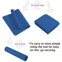 Foldable Yoga Mat Moisture Resistant Non Slip