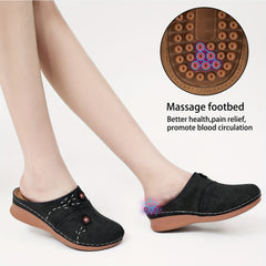 Women's Retro Massage Mules Comfort Sandals