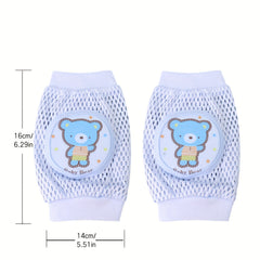 2pcs Baby Breathable Knee Pads - Knees Protectors & Playable Kneepads