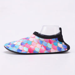 Girl's Fish Scale Water Shoes Quick Dry Non Slip Lightweight