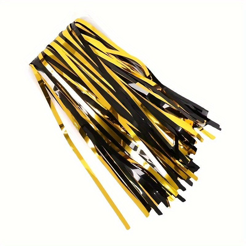 2M 18 Stripes Golden Foil Curtain Party Decor