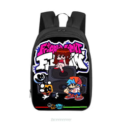 Friday Night Funkin Cartoon 3D Print Backpack School Bag