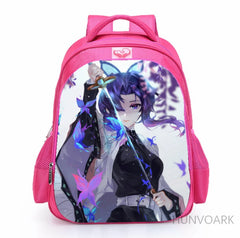 16 Inch Demon Slayer Kimetsu no Yaiba Children School Bags Orthopedic Backpack