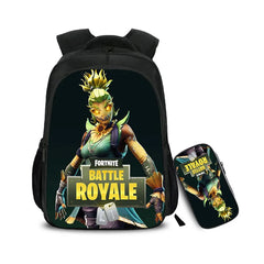 16 Inch Games Backpack Children School Bags Boys Girls 2pcs Daily Travel