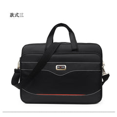16 Inch Oxford Cloth Men's Computer Bag, Waterproof Business Messenger Bag