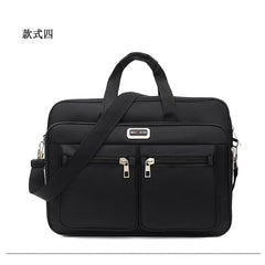 16 Inch Oxford Cloth Men's Computer Bag, Waterproof Business Messenger Bag