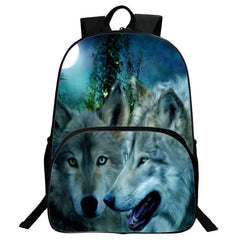 16 Inch Animal Printing School Bag for Kids