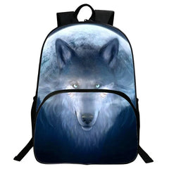 16 Inch Animal Printing Kids Backpack School Bag for Girls Boys
