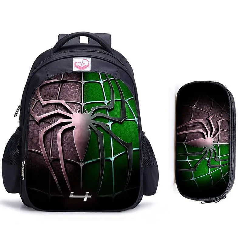 16 Inch Superhero Orthopedic Backpack Kids School Bag