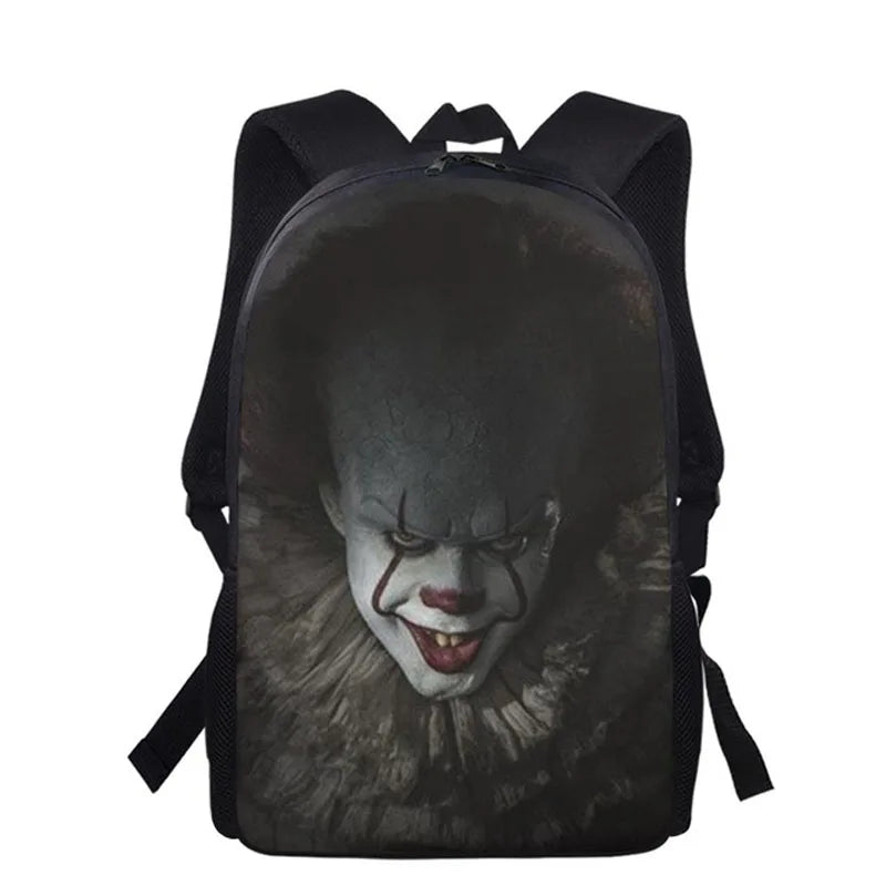 3D Print Clown Pennywise School Bag for Kids