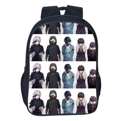 16" Tokyo Ghoul Backpack for Teenagers School Travel Bag