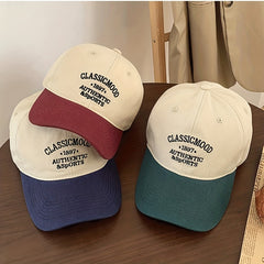 Embroidered Men's Baseball Cap Soft Top Sunscreen Hat