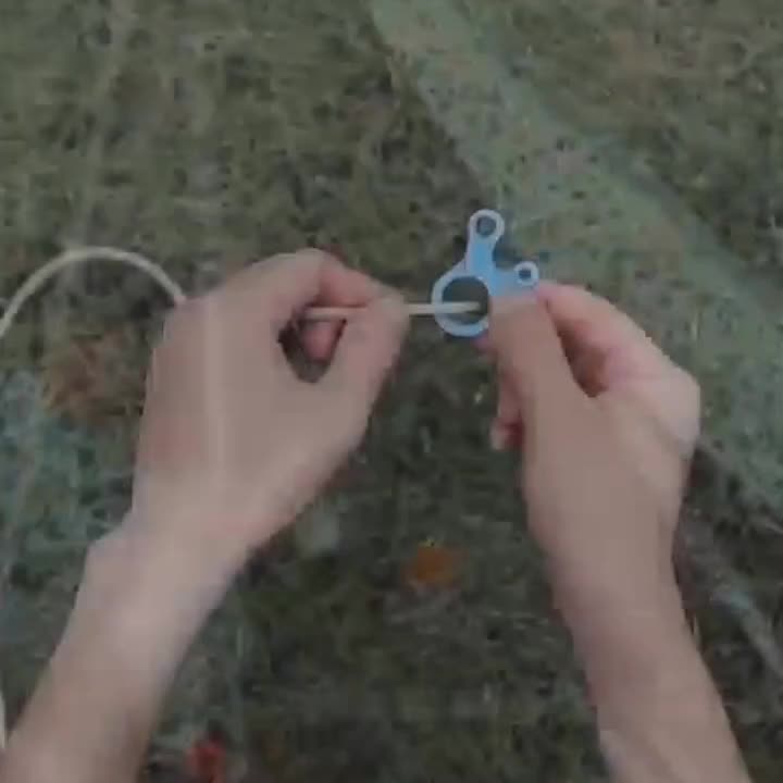 5pcs Aluminum Alloy Quick Knot Rope Buckle for Outdoor