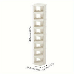 Shoe Storage Rack Stackable Shelf Space Saving Shoe Cabinet