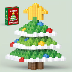 Christmas Tree Model Building Block Toys Birthday Christmas Tree Building Blocks