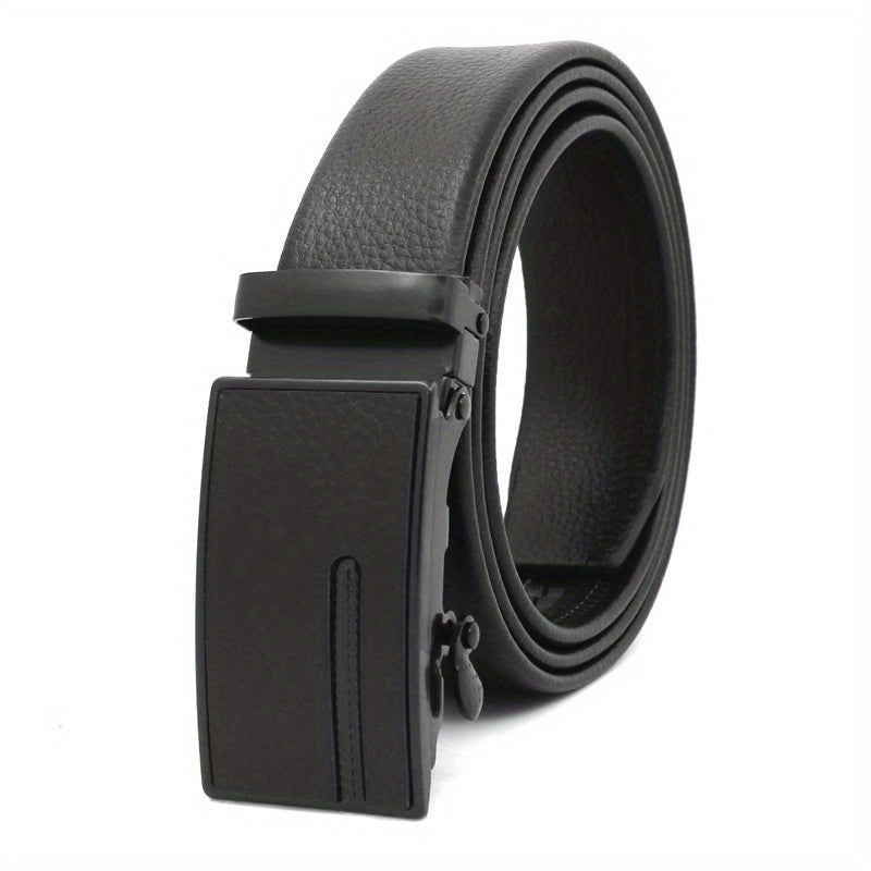 Men's Automatic Slider Belt Business Casual for Jeans Pants Work