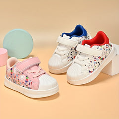Cartoon Comfortable Sneakers for Baby Girls Lightweight Non Slip Shoes